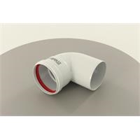 BOCHT 87°  Aluminium 80MM (Vaillant)
